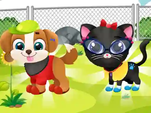 Gêm Pets Beauty Salon ar-lein