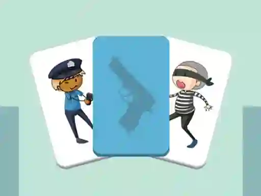 Gêm Cops N Robbers Memory ar-lein