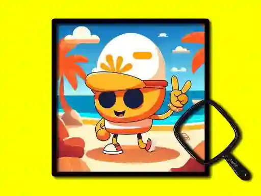 Gêm Summer Spotlight Differences ar-lein