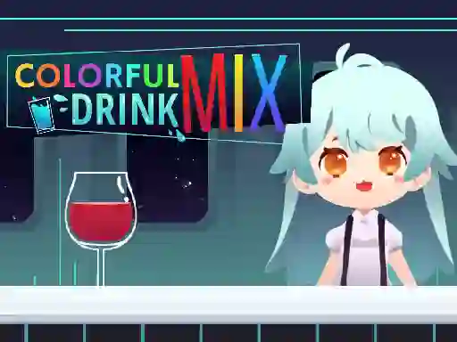 Gêm Colorful Mix Drink ar-lein