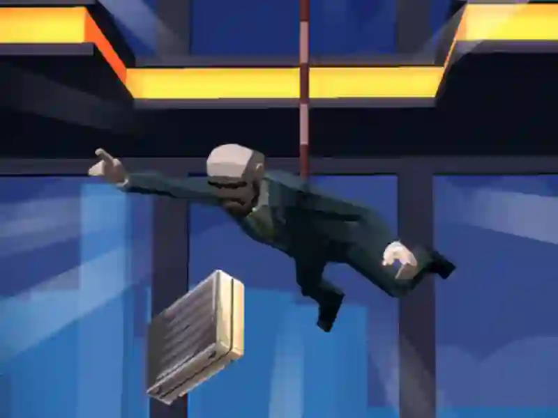 Gêm Agent Fall 3D ar-lein