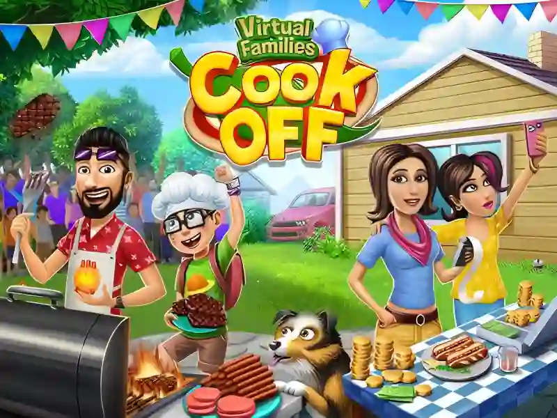 Gêm Virtual Families Cook Off ar-lein