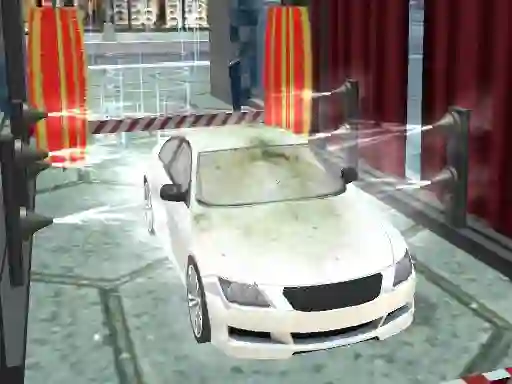 Gêm Sports Car Wash ar-lein
