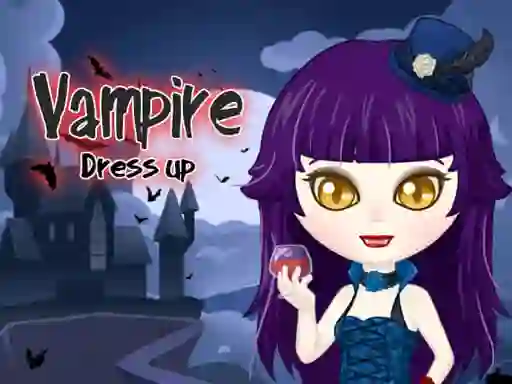Gêm Vampire Dress Up ar-lein