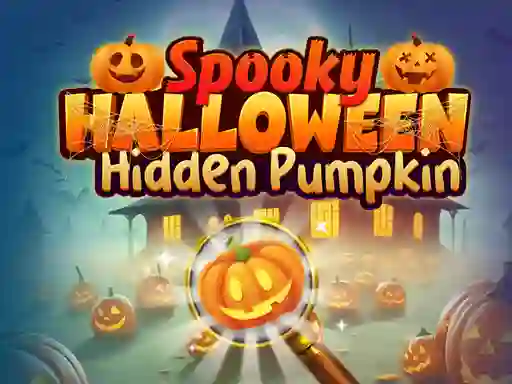 Gêm Spooky Halloween Hidden Pumpkin ar-lein