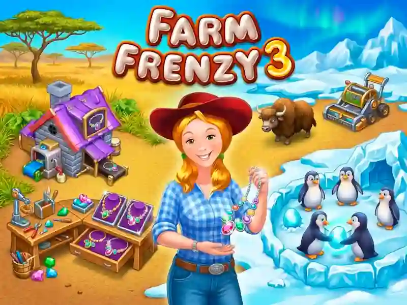 Gêm Farm Frenzy 3 ar-lein