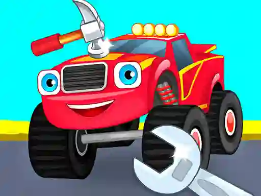 Gêm Monster Truck Repairing ar-lein