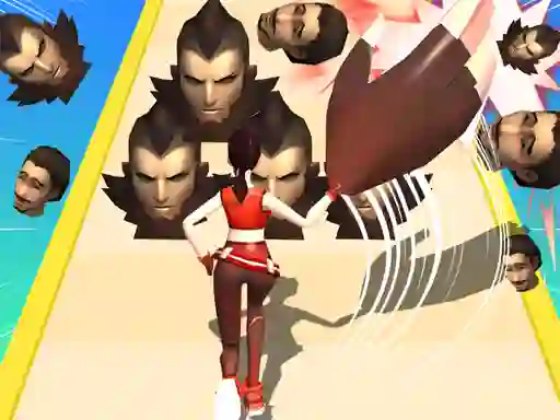 Gêm Huge Slap Run ar-lein