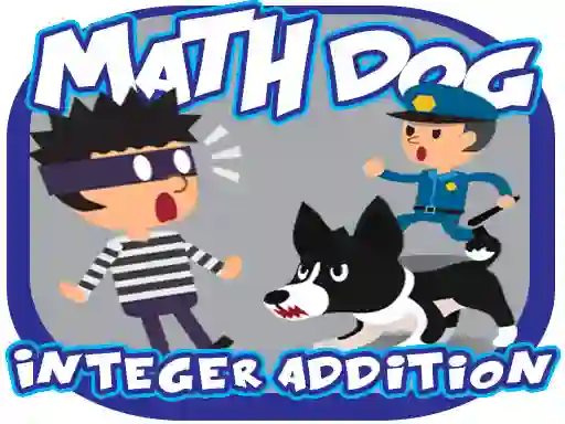 Gêm Math Dog Integer Addition ar-lein