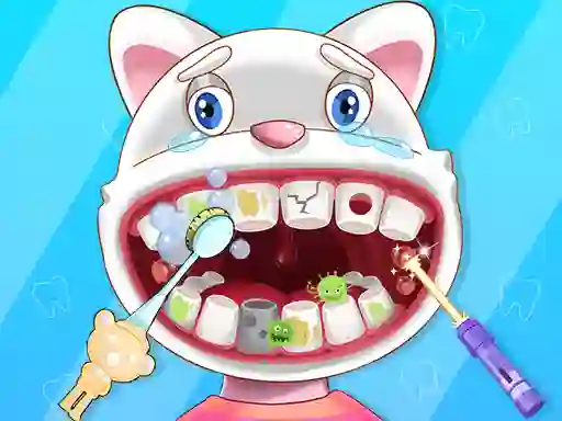 Gêm Incredible Kids Dentist ar-lein