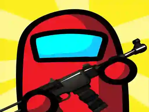 Gêm Among Us Crazy Shooter ar-lein