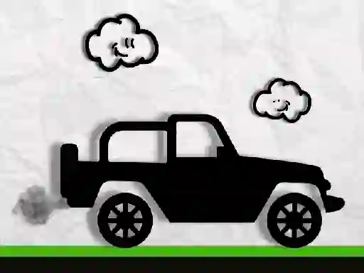 Gêm Paper Monster Truck Race ar-lein
