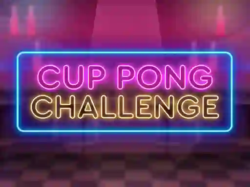 Gêm Cup Pong Challenge ar-lein