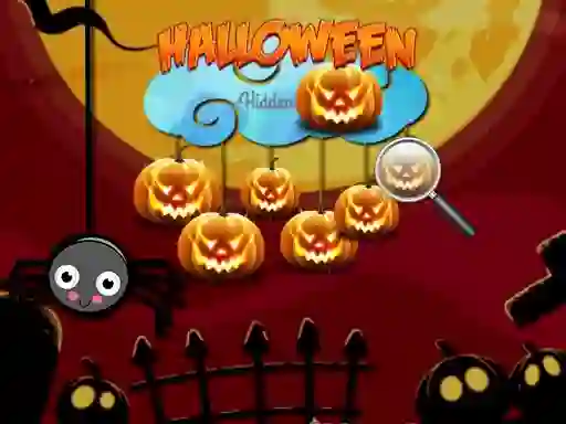 Gêm Halloween Hidden Pumpkins ar-lein