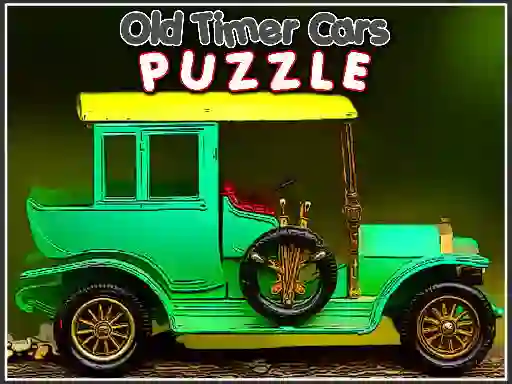 Gêm Old Timer Cars Puzzle ar-lein