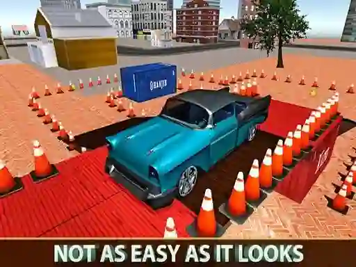Gêm Real Classic Car Parking ar-lein
