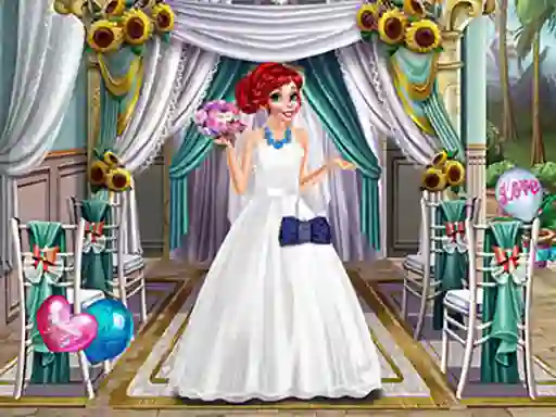 Gêm Princess wedding dress ar-lein