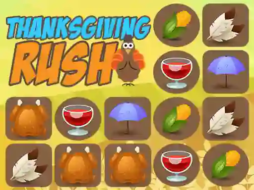 Gêm Thanksgiving Rush ar-lein