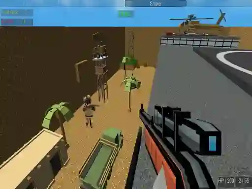 Gêm Pixel Gun Apocalypse 2 ar-lein