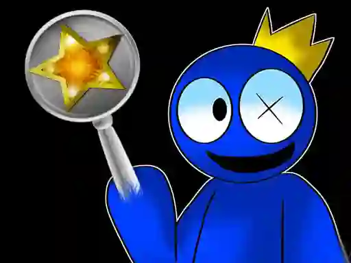 Gêm Rainbow Friends Find Stars ar-lein