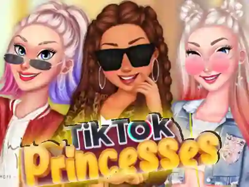 Gêm TikTok Princesses Back To Basics ar-lein