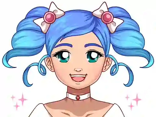 Gêm Kawaii Magical Girl Dress Up Game ar-lein