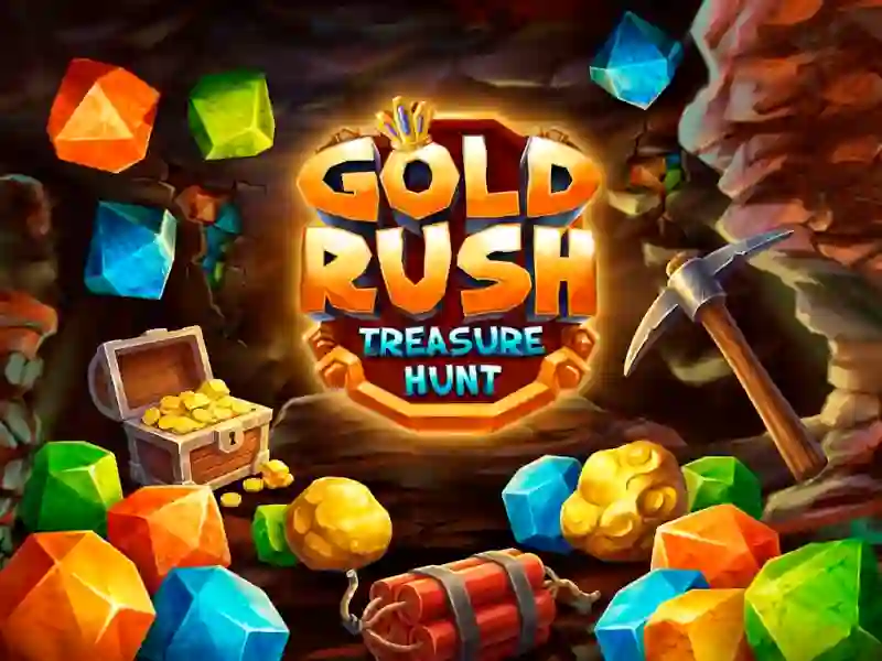 Gêm Gold Rush Treasure hunt ar-lein