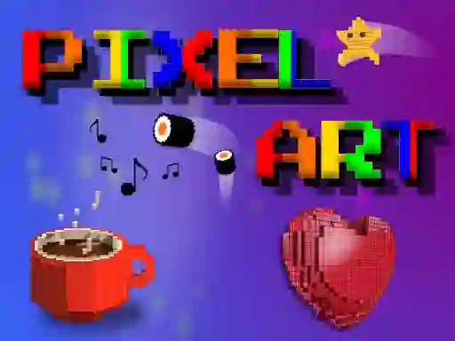 Gêm Pixel Art ar-lein