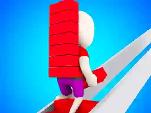 Gêm Stair Run 3d ar-lein