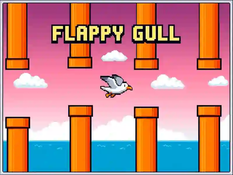 Gêm Flappy Gull ar-lein
