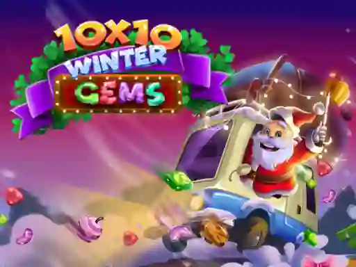 Gêm 10x10 Winter Gems ar-lein