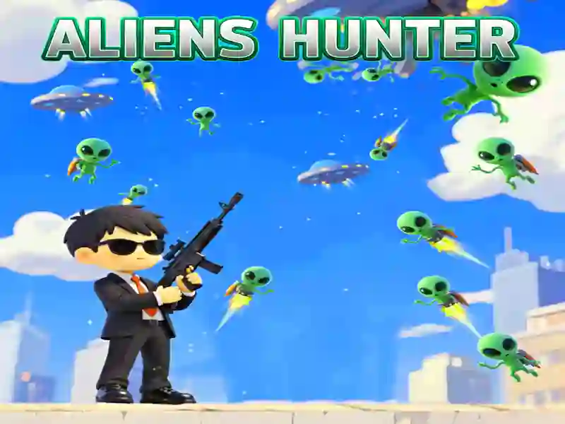 Gêm Aliens Hunter ar-lein