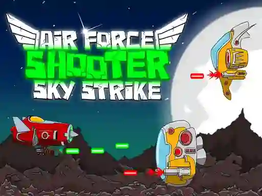 Gêm Air Force Shooter Sky Strike ar-lein