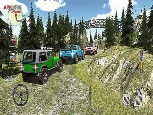 Gêm Off Road Mountain Jeep Drive 2020 ar-lein