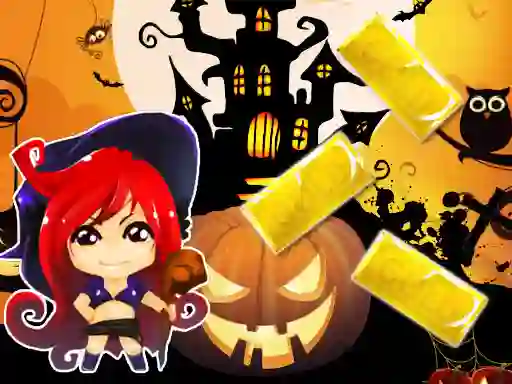 Gêm Halloween Slide Puzzle ar-lein