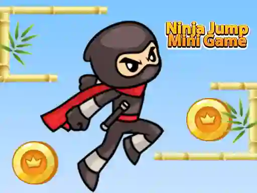 Gêm Ninja Jump Mini Game ar-lein