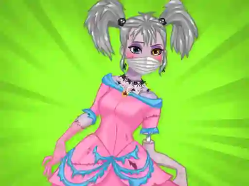 Gêm Princess Cute Zombies April Fun ar-lein