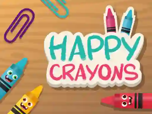 Gêm Happy Crayons ar-lein