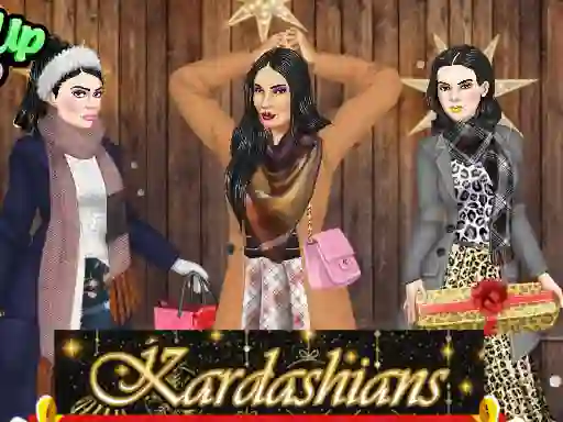 Gêm Kardashians Do Christmas ar-lein