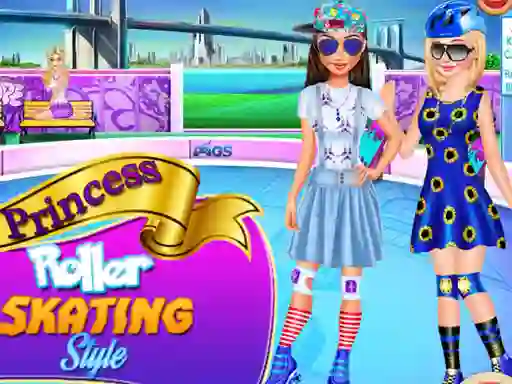 Gêm Princess Roller Skating Style ar-lein