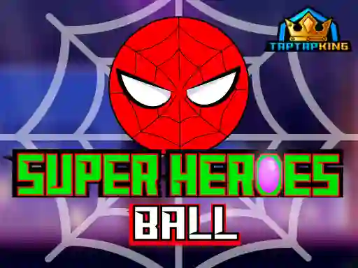 Gêm Super Heroes Ball ar-lein