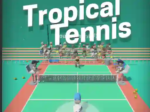 Gêm Tropical Tennis ar-lein