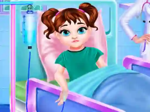 Gêm Baby Taylor Stomach Care ar-lein