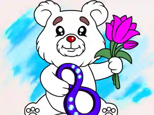 Gêm March Coloring Book ar-lein