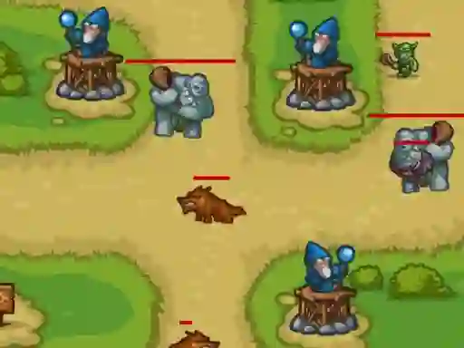 Gêm Tower Defense 2D ar-lein