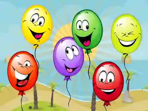 Gêm Funny balloons ar-lein
