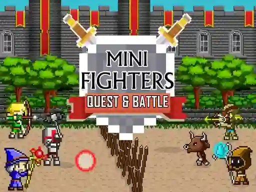 Gêm Mini Fighters Quest & battle ar-lein