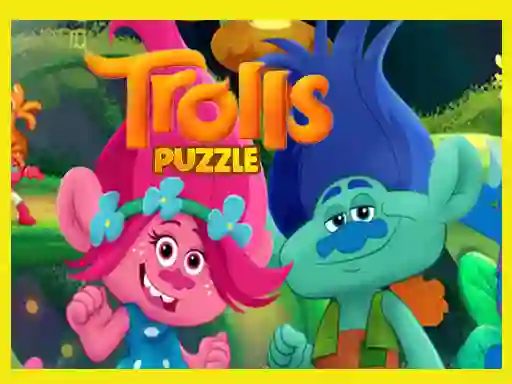Gêm Trolls Puzzle ar-lein