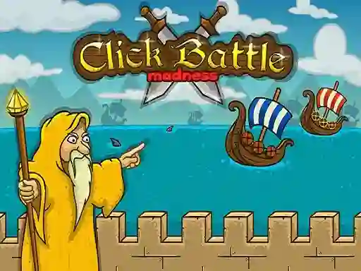 Gêm Click Battle Madness ar-lein