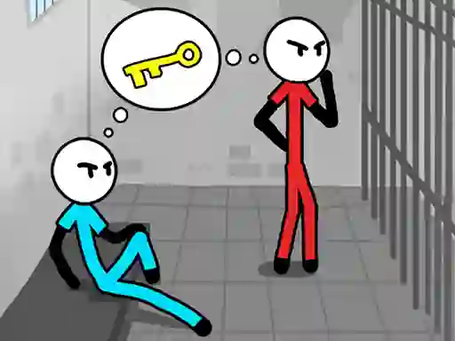 Gêm Crazy Stickman Escape ar-lein